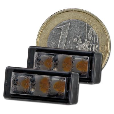 LED Einbaurücklicht Brick3, getönt, E-geprüft, Paar