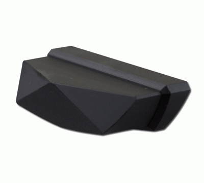 LED-Kennzeichenbeleuchtung Diamond, Alu, schwarz