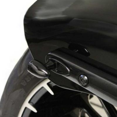 1 Paar Indy Spacer "Harley Davidson" in schwarz/Alu