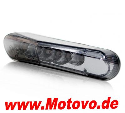 LED Rücklicht Brisk 2, mit Kennzeichenbeleuchtung, getönt