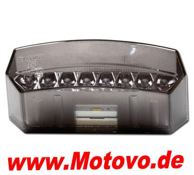 LED Rücklicht Teramo, getönt