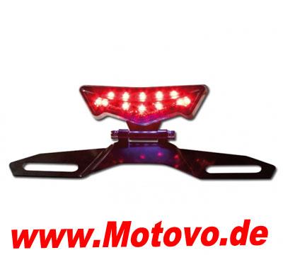 LED-Rücklicht Joker mit KZB, getönt, E-geprüft