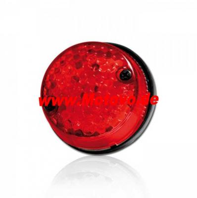LED-Rücklicht mit KZB, rotes Glas, E-geprüft