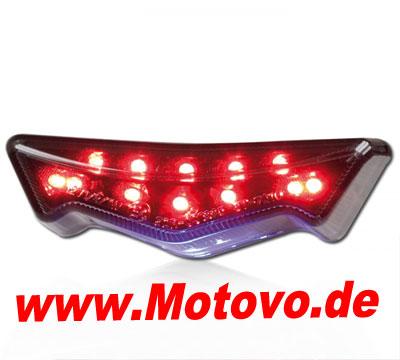 LED-Rücklicht  Joker mit KZB, getönt, E-geprüft