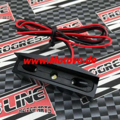 LED-Kennzeichenbeleuchtung "Trio", CNC Gehäuse