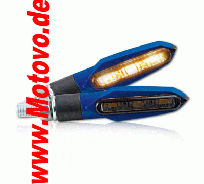 1 Paar SMD-Blinker "Slight", blau