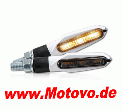 1 Paar SMD-Blinker "Slight" in weiss