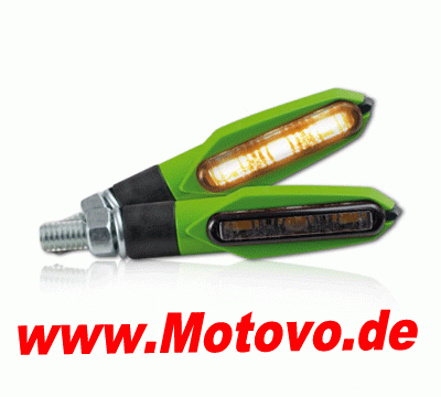 1 Paar SMD-Blinker "Slight" in grün