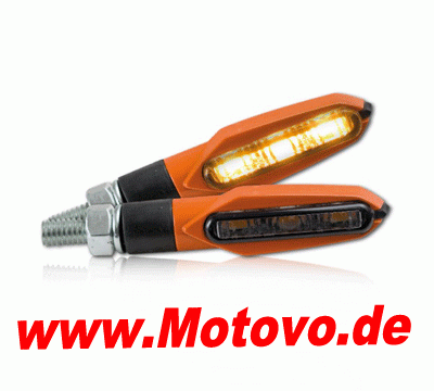 1 Paar SMD-Blinker "Slight" in orange