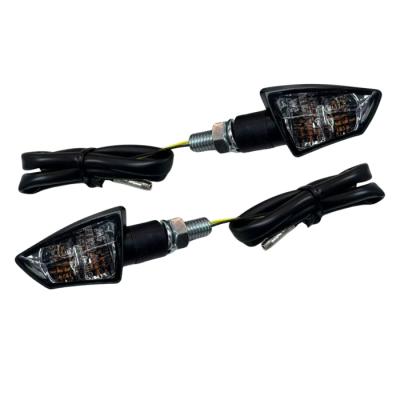 1 Paar LED-Blinker "Bull" in schwarz