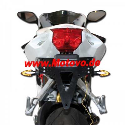 SMD-Blinker Sliver, schwarz, getönt, E-geprüft