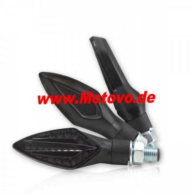 1 Paar SMD-Blinker-RL "Trident" in schwarz