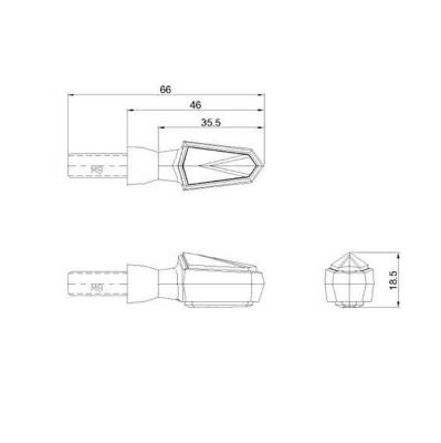 SMD-Blinker-RL Kombi "Pike", Paar