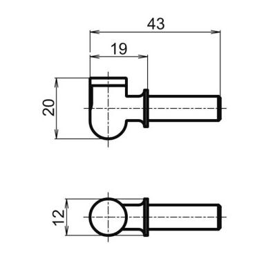 1 Paar LED-Blinker D-Light "MINI3"