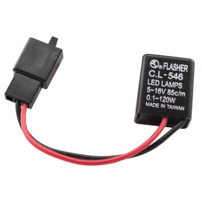 LED-Blinkrelais Universal, 5-16V,  1-120W, 10AMP