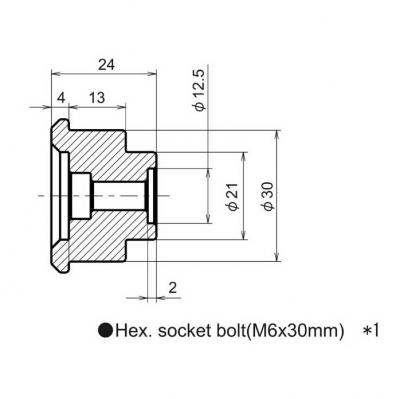 1 Paar Lenkergewichte "D-MIRROR" für Yamaha (Typ2)