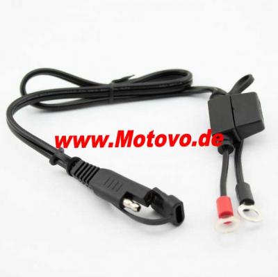 Schnellkontaktkabel,  Ladegeräte mit SAE Anschluß