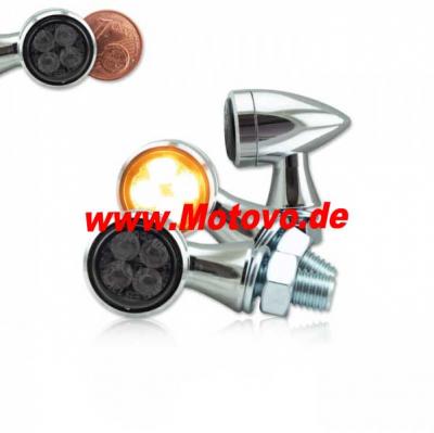 SMD-Blinker Zero, chrom, E-geprüft