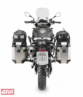 Givi Stahlrohr Seitenkofferträger für Trekker Outback PL5103CAM passend für BMW F 650 / F 800 GS (08-17) / F 700 GS (13-17)