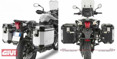 Givi Seitenkoffer-Träger PL 6401 CAM für Triumph 800 Tiger Bj.11-
