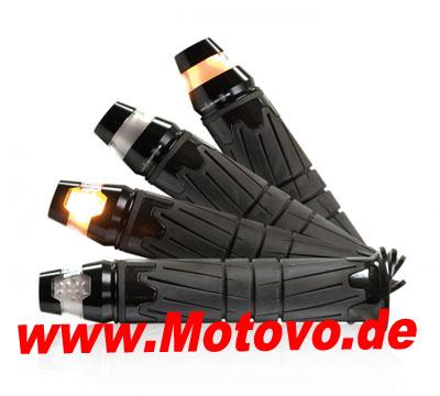 1 Paar ALU-Lenkerendenblinker Conic mit LED