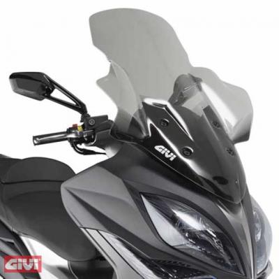 Givi Windschild D6104STG transparent mit ABE für Kymco Xciting