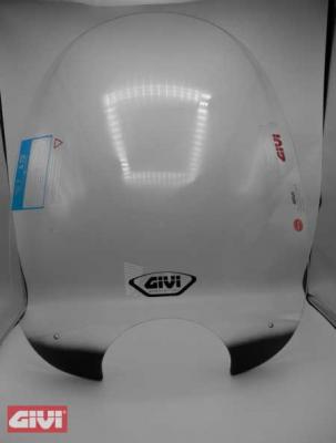 Givi Windschild A35NG transparent für Yamaha Dragstar, Honda Shadow, Kawasaki Custom