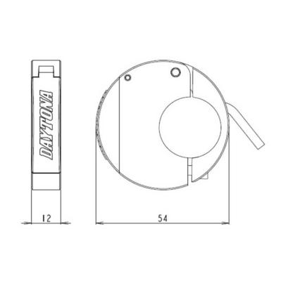 USB-C-Steckdose "Slim", 1-fach, 12V DC, 5V/3A, 9V/2A, 12V/1,5A