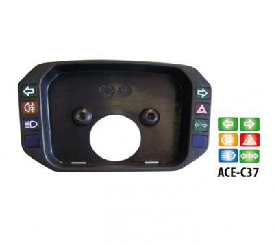 ACE-C37  - Kontrolleuchtencover, schwarz