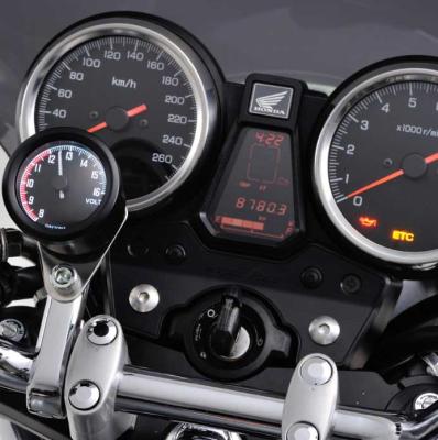 Voltmeter "Velona" in schwarz, analog