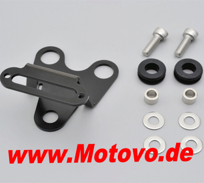 Daytona Halterung "Velona 48" in schwarz