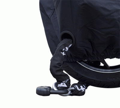 Motorrad-Abdeckplane 3W Alfa, schwarz