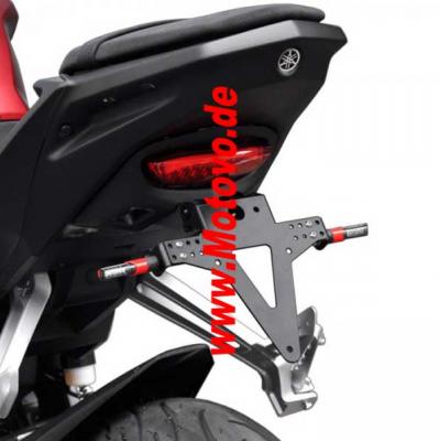 Kennzeichenhalter YAMAHA MT125, Bj. 14-, verstellbar