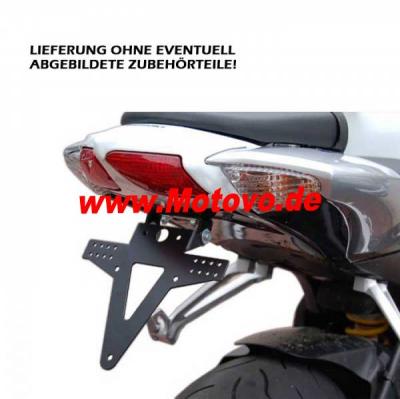 Kennzeichenhalter Suzuki GSXR 600 / 750 Bj. 08-10, verstellbar