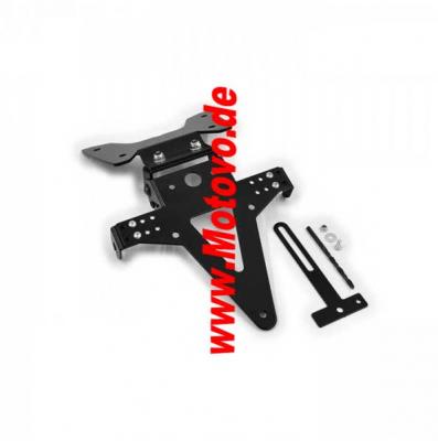 Kennzeichenhalter Suzuki GSXR 600 / 750 Bj. 08-10, verstellbar