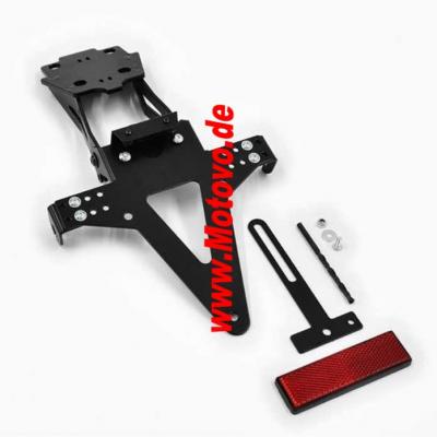 Kennzeichenhalter-Set für Suzuki GSX-S 750/1000/F, Bj. 2015-24, inklusive Reflektorhalter