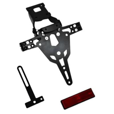 Kennzeichenhalter für KAWASAKI Z1100/SE  Baujahr 25-, Z 1000/R  Baujahr 14-20, T-Stück