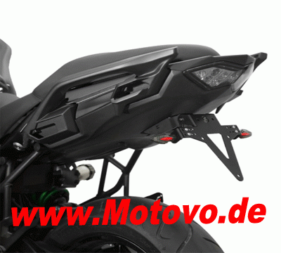 Kennzeichenhalter Kawasaki 650 Versys, ab Baujahr 2015-