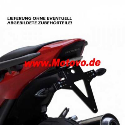 Kennzeichenhalter HONDA NC700S/X/Integra 700, schwarz