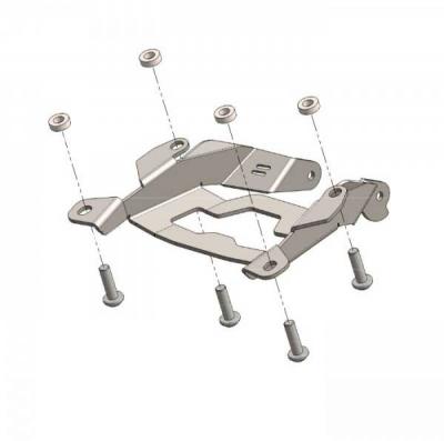 Kennzeichenhalter für HONDA CB650R/ CBR650R Baujahr 19-