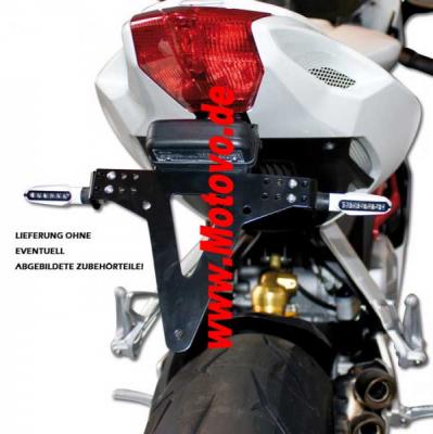 Kennzeichenhalter MV AGUSTA F3 675/800, Baujahr 2012-2016, in schwarz