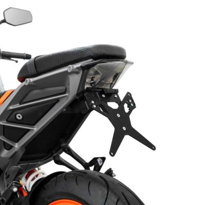 Kennzeichenhalter für KTM 125 / 390 Duke Baujahr 24-, in schwarz, X-Line- T-Stück