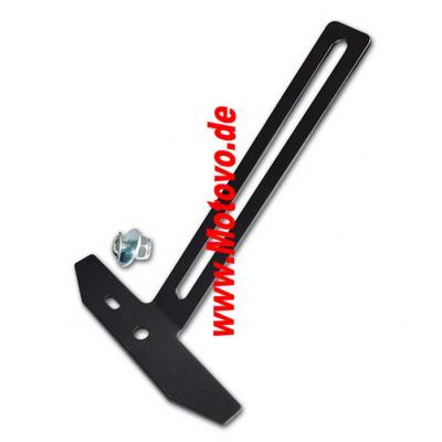 T-Halter zur Montage von Reflektoren