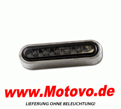 Einschweissgehäuse für LED-Einbaurücklicht  "Streak"