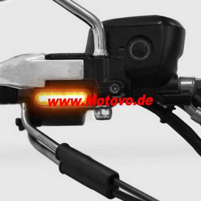 1 Paar Armaturenblinker Harley Davidson Softail / Breakout mit Seilzugkupplung/Typ1