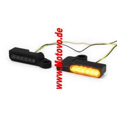 1 Paar Armaturenblinker Harley Davidson Softail / Breakout mit Seilzugkupplung/Typ1