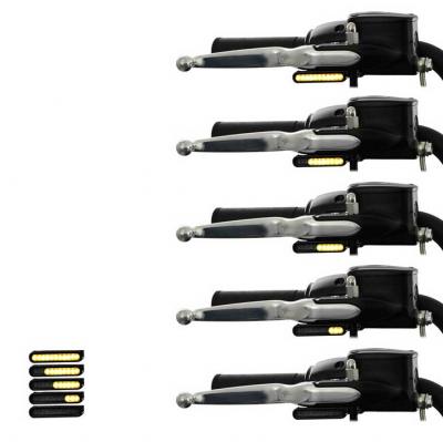 1 Paar Armaturenblinker "SEQ" für Harley Davidson Sportster 14-
