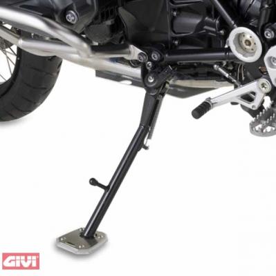 Givi Fussverbreiterung ES5112 aus Aluminium und Edelstahl für BMW R 1200 GS Adventure (14-18) / BMW R 1250 GS Adventure (19-24)