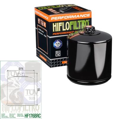 Hiflo Ölfilter HF176BRC,  OEM-Vergleichsnummer: Harley 62700280