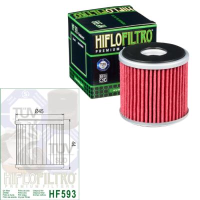Hiflo Ölfilter HF593 OEM-Vergleichsnummer: Benelli 160125150010